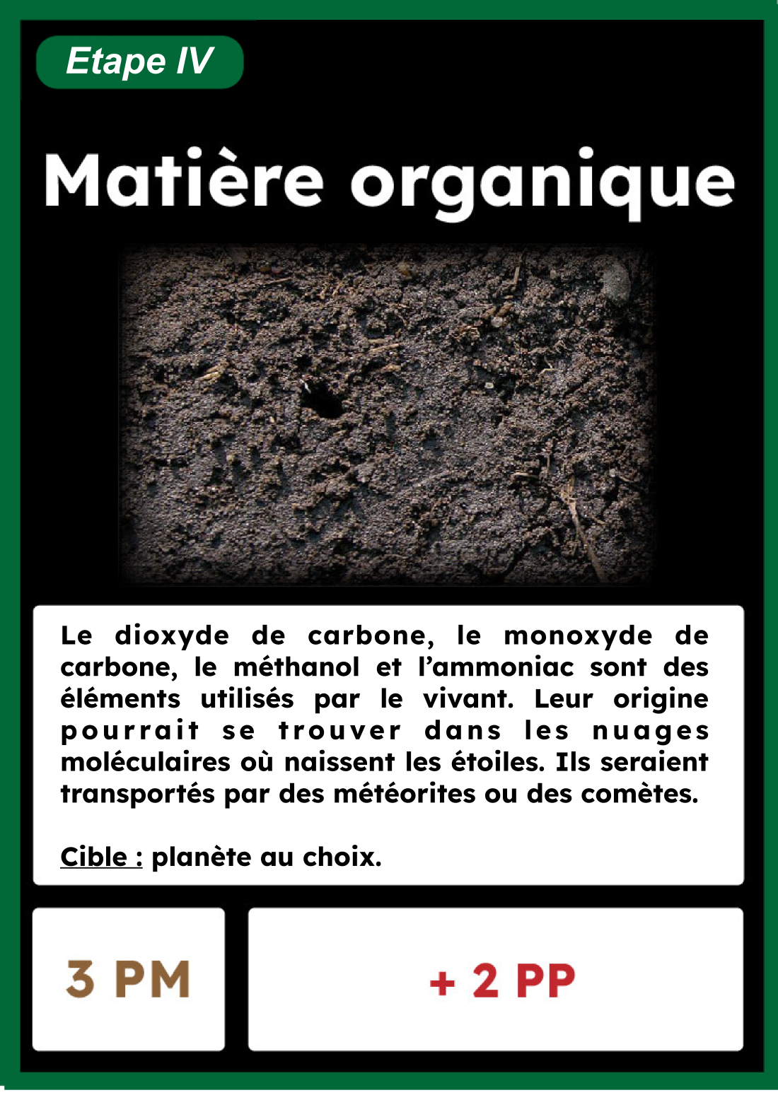 Matière Organique